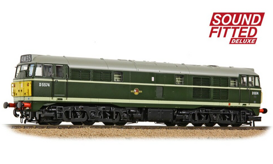 Class 30 D5574 BR Green (Small Yellow Panels) Diesel Locomotive - DCC Sound Deluxe