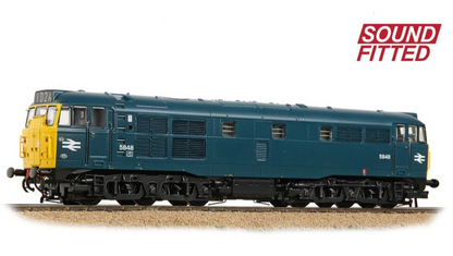 Class 31/1 5848 BR Blue Diesel Locomotive - DCC Sound