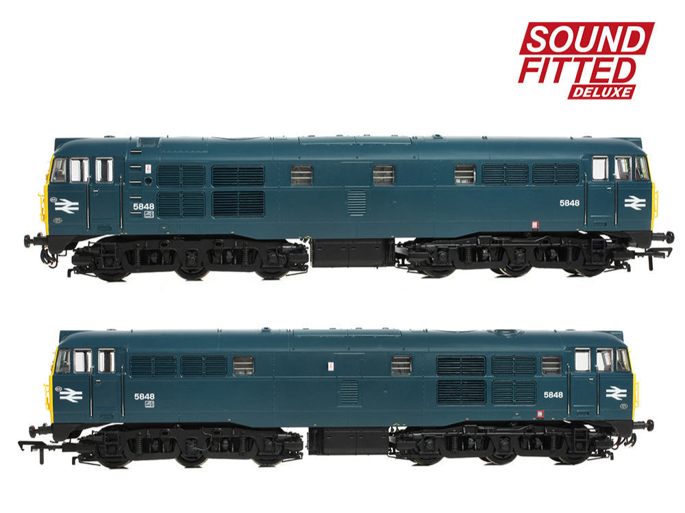 Class 31/1 5848 BR Blue Diesel Locomotive - DCC Sound Deluxe