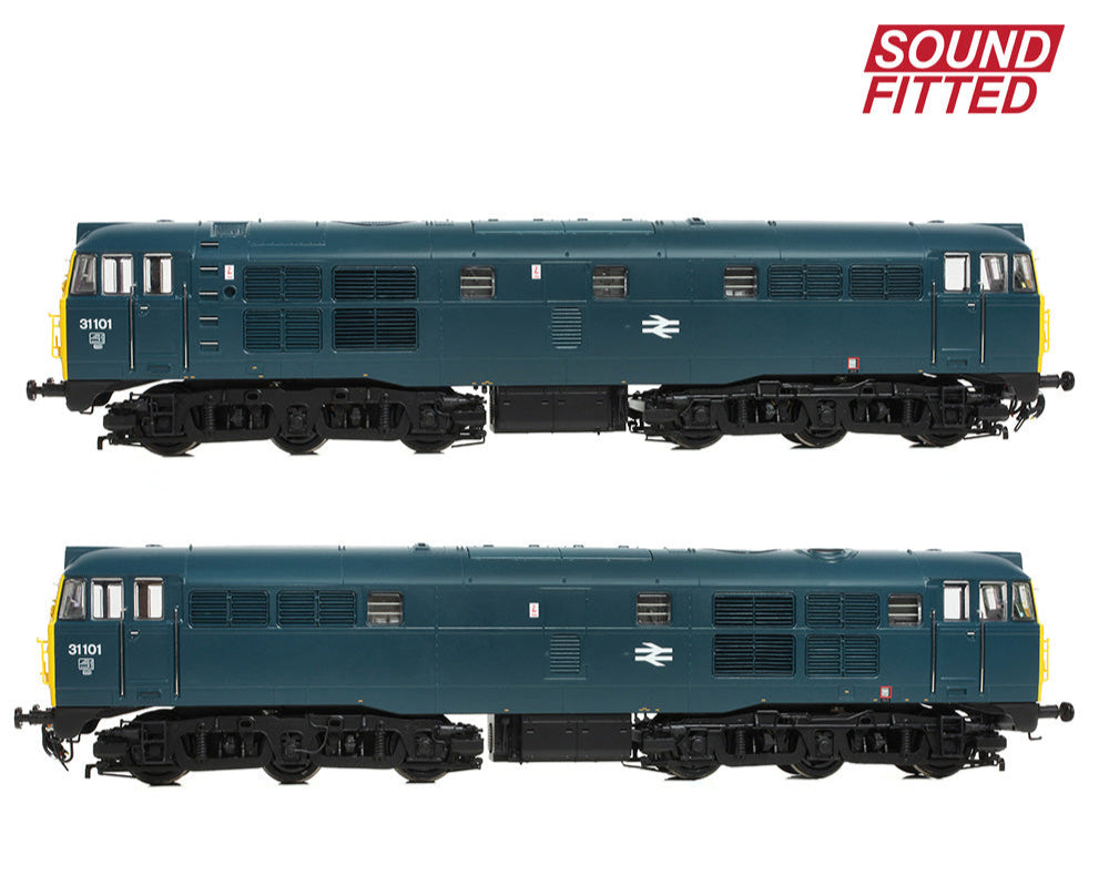 Class 31/1 31101 BR Blue Diesel Locomotive - DCC Sound