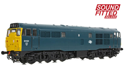 Class 31/1 31101 BR Blue Diesel Locomotive - DCC Sound Deluxe
