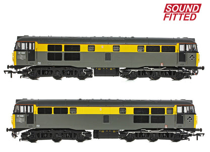 Class 31/1 Refurbished 31188 BR Engineers Grey & Yellow Diesel Locomotive - DCC Sound