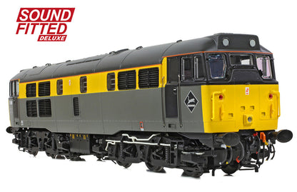 Class 31/1 Refurbished 31188 BR Engineers Grey & Yellow Diesel Locomotive - DCC Sound Deluxe