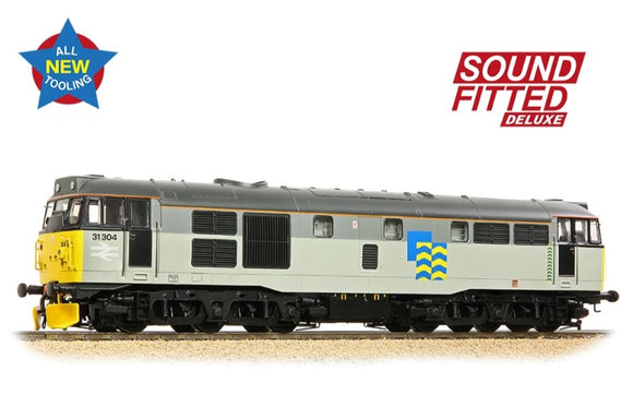 Class 31/1 Refurbished 31304 BR Railfreight Petroleum Sector Diesel Locomotive - DCC Sound Deluxe