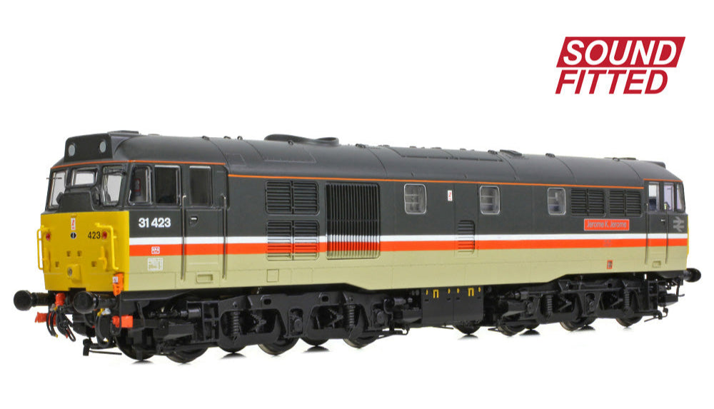 Class 31/4 Refurbished 31423 'Jerome K. Jerome' BR InterCity (Mainline) Diesel Locomotive - DCC Sound