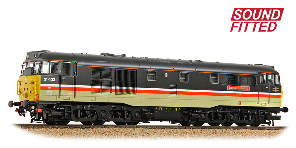 Class 31/4 Refurbished 31423 'Jerome K. Jerome' BR InterCity (Mainline) Diesel Locomotive - DCC Sound