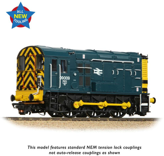 Class 09 09009 BR Blue (Wasp Stripes) Diesel Locomotive