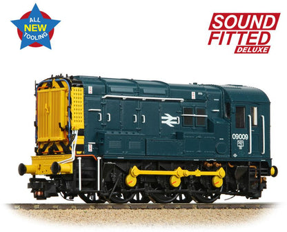 Class 09 09009 BR Blue (Wasp Stripes) Diesel Locomotive - Deluxe DCC Sound