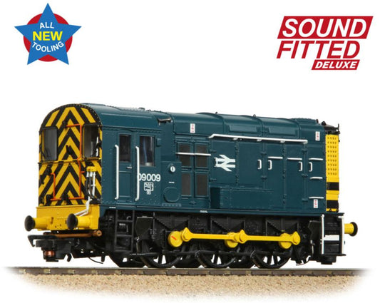 Class 09 09009 BR Blue (Wasp Stripes) Diesel Locomotive - Deluxe DCC Sound