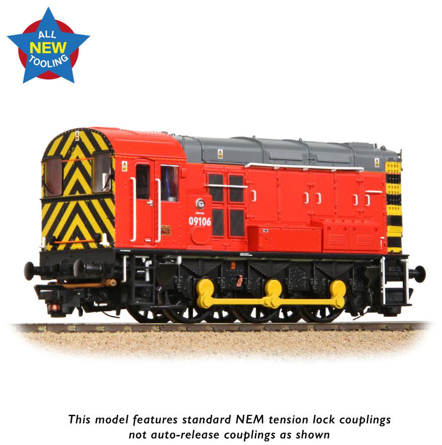 Class 09 09106 DB Red (Unbranded) Diesel Locomotive