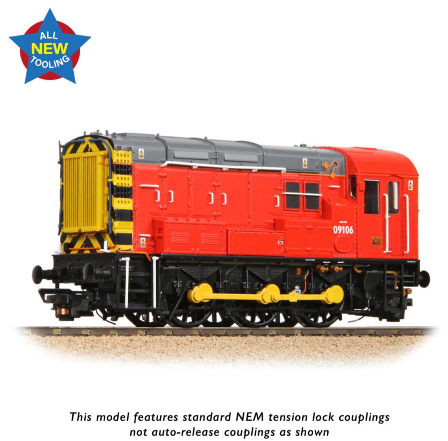 Class 09 09106 DB Red (Unbranded) Diesel Locomotive