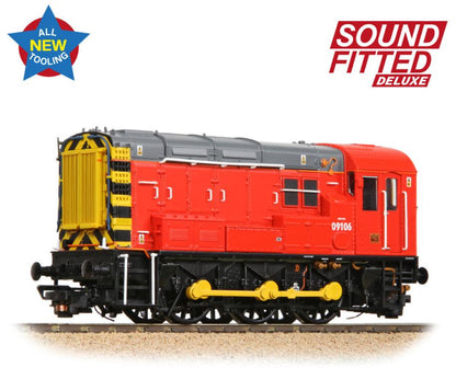 Class 09 09106 DB Red (Unbranded) Diesel Locomotive - Deluxe DCC Sound