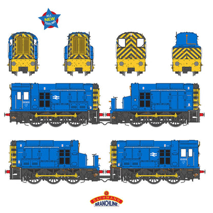 Class 13 13003 BR Blue Diesel Locomotive