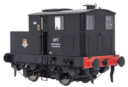 Sentinel Y1/Y3 BR Early Crest Departmental No 7 Steam Locomotive - DCC Fitted