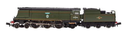 Battle of Britain ‘Spitfire’ 34066 BR Green Late Crest - DCC Sound Fitted