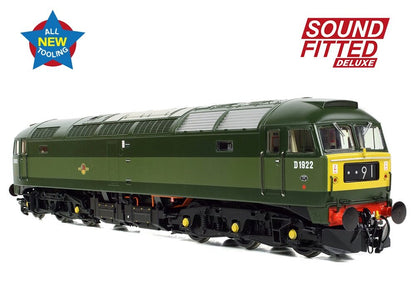 Class 47/0 D1922 BR Two-Tone Green (Small Yellow Panels) Diesel Locomotive - DCC Sound Deluxe