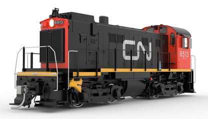 HO MLW S-13 (DC/DCC/Sound): CN - Noodle w/ Red Cab: #8515