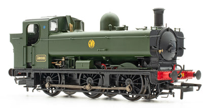 ACC3543 8750 Class Pannier Tank GWR Green Shirtbutton No.3608 Steam Locomotive