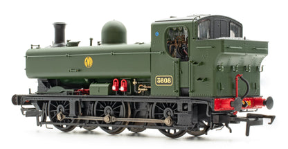 ACC3543 8750 Class Pannier Tank GWR Green Shirtbutton No.3608 Steam Locomotive