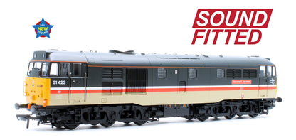 Class 31/4 Refurbished 31423 'Jerome K. Jerome' BR InterCity (Mainline) Diesel Locomotive - DCC Sound