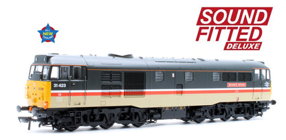 Class 31/4 Refurbished 31423 'Jerome K. Jerome' BR InterCity (Mainline) Diesel Locomotive - DCC Sound Deluxe