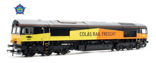 Class 66/8 66847 'Terry Baker' Colas Rail Freight Diesel Locomotive