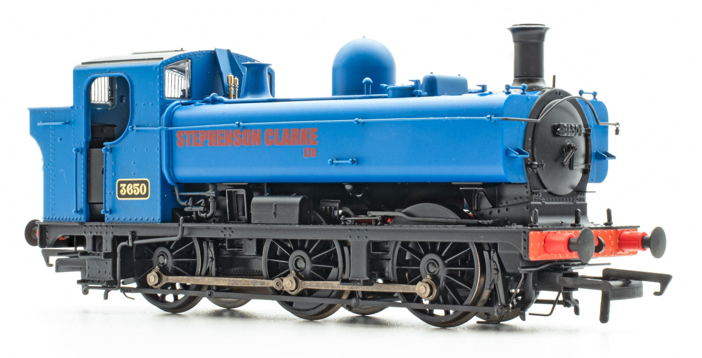 ACC3556-DCC 8750 Class Pannier Tank Stephenson Clarke Blue No.3650 Steam Locomotive - DCC Sound