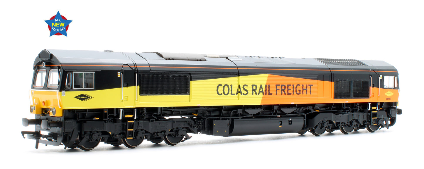 Class 66/8 66850 'David Maidment OBE' Colas Rail Freight Diesel Locomotive