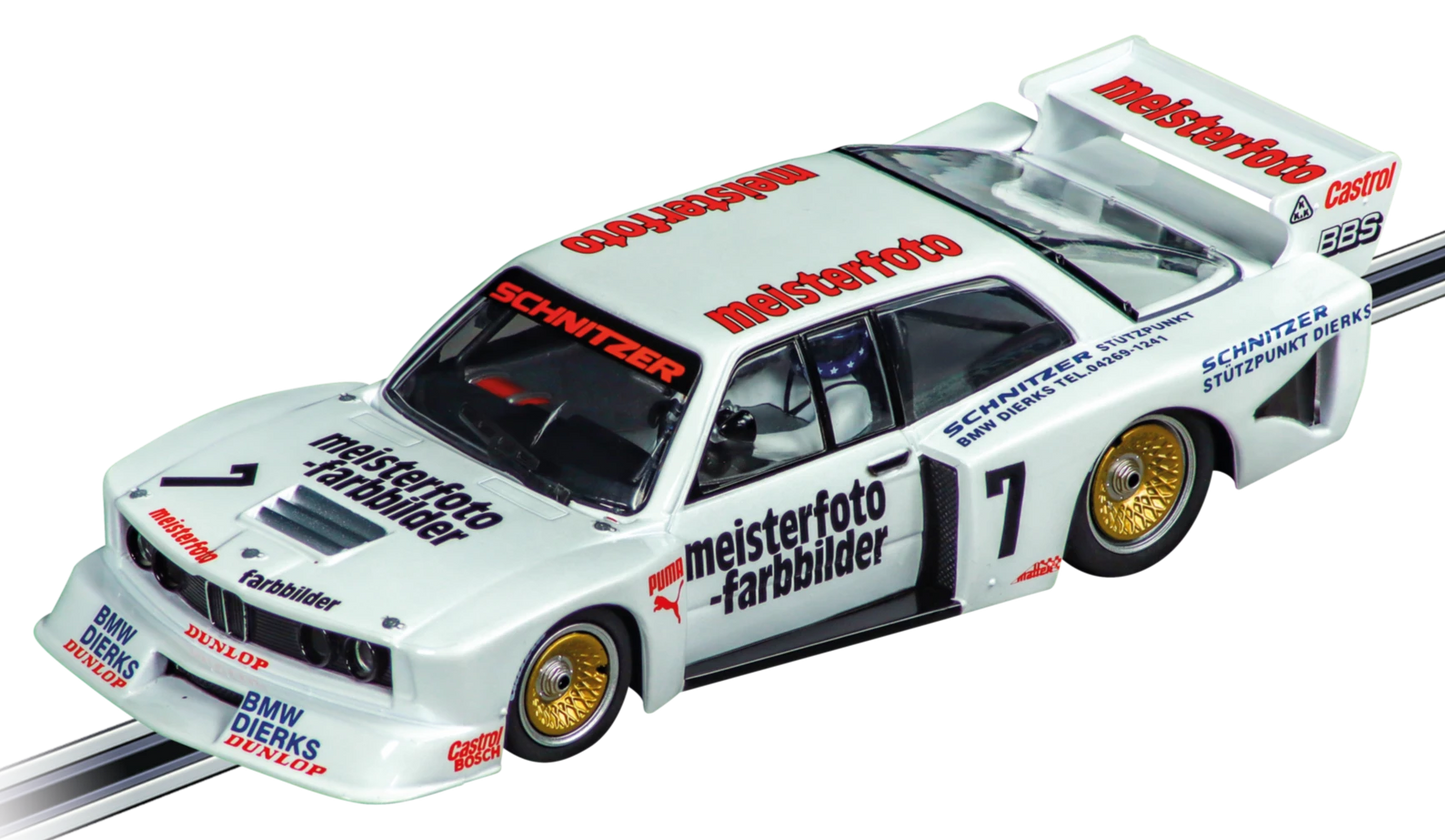 Carrera EVOLUTION BMW 320 Turbo Flachbau "Team Schnitzer, No.7"