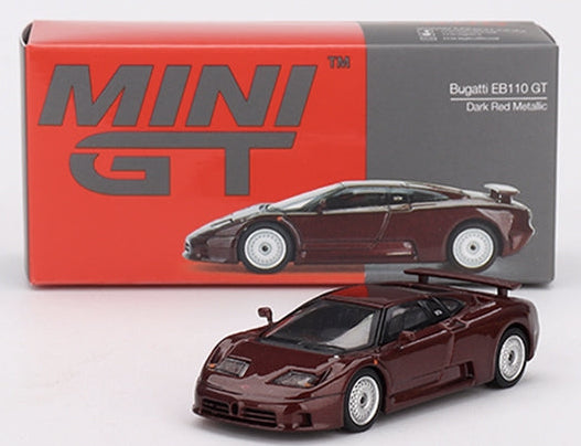MGT00806-L Bugatti EB110 GT Dark Red Metallic (LHD)