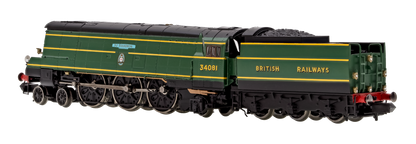 Battle of Britain ‘92 Squadron’ 34081 SR Malachite Green “British Railways” - DCC Fitted