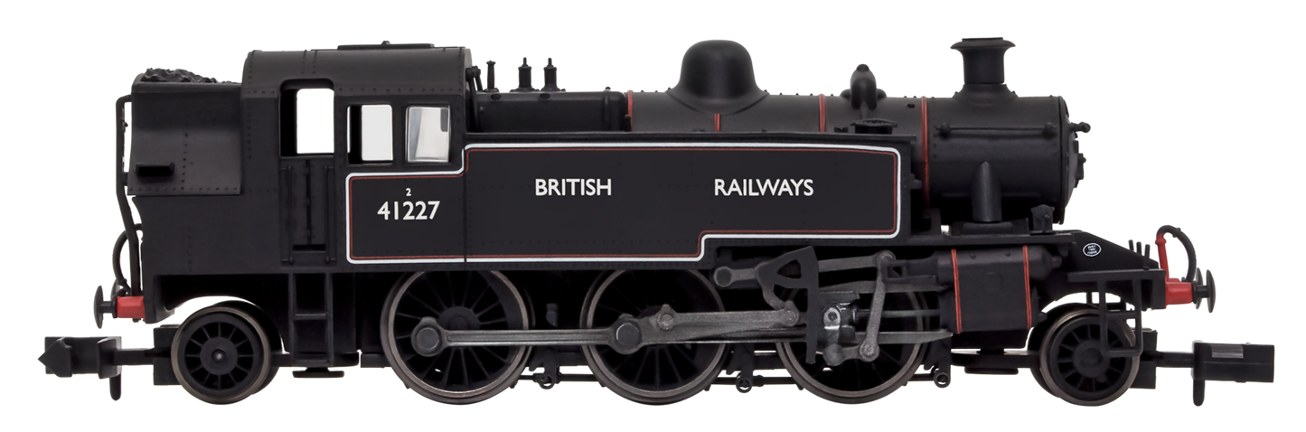 Ivatt 2-6-2T 41227 "British Railways" Lined Black - DCC Fitted