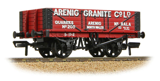 5 Plank Wagon Steel Floor 'Arenig Granite Co. Ltd.' Red No.205