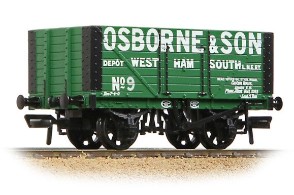 8 Plank Fixed End Wagon 'Osborne & Son' Green No.9