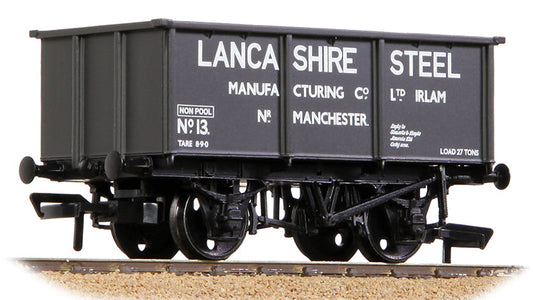 BR 27T Steel Tippler 'Lancashire Steel Manufacturing' Dark Grey No.13