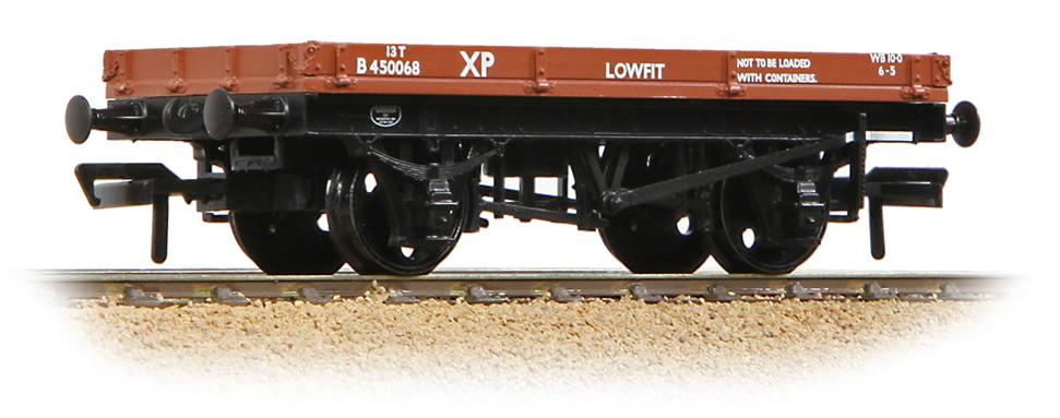 1 Plank 'Lowfit' Wagon BR Bauxite (Early) No.B450068