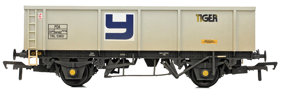 POA Mineral Wagon 'Yeoman/Tiger' Grey No.TRL5363 - Weathered