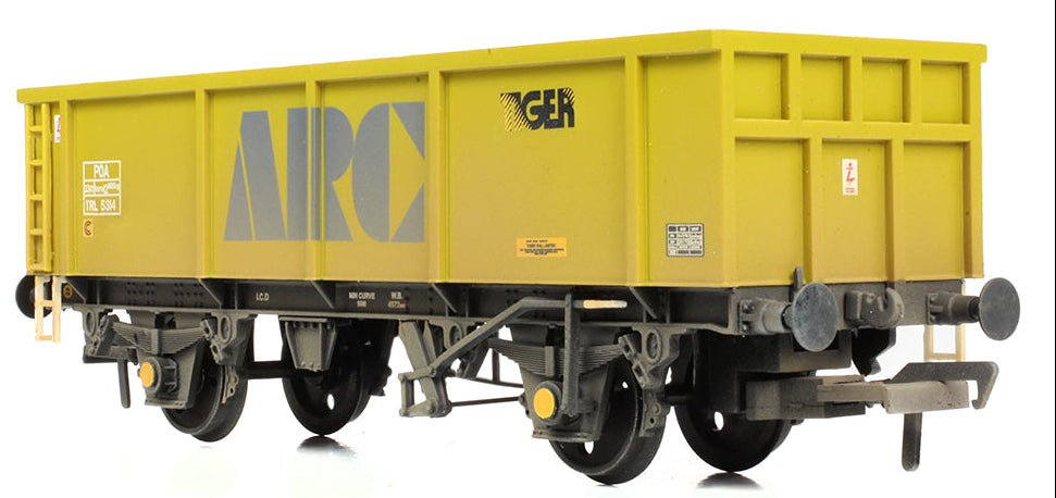 POA Mineral Wagon 'ARC/Tiger' Yellow No.TRL5314 - Weathered