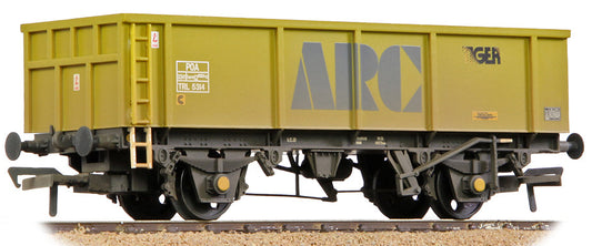 POA Mineral Wagon 'ARC/Tiger' Yellow No.TRL5314 - Weathered