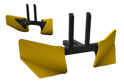 OO Gauge Class 37 Ploughs V2 (Pack of 2) - Unpainted