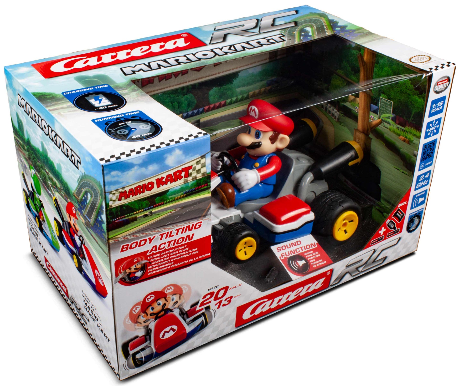Carrera 370162107X Carrera RC Mario Kart™, Mario Race Kart – Rails