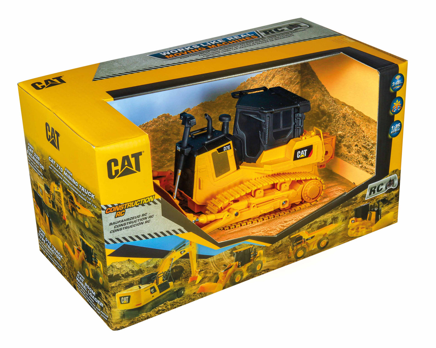 RC CAT "D7E Track-Type Tractor"