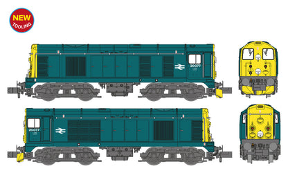 Class 20/0 Disc Headcode & Tablet Catcher Recess 20077 BR Blue Diesel Locomotive