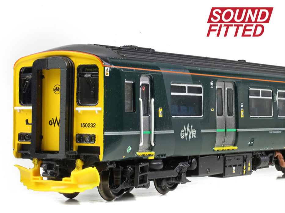 Class 150/2 2-Car DMU 150232 GWR Green (FirstGroup) - DCC Sound