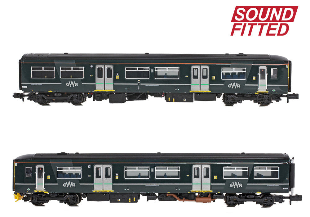 Class 150/2 2-Car DMU 150232 GWR Green (FirstGroup) - DCC Sound
