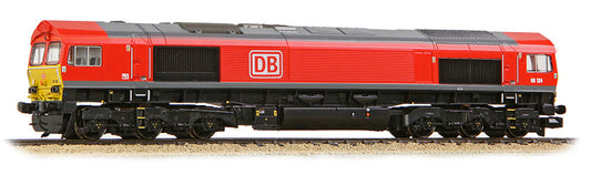 Class 66/0 66124 DB Cargo Red Diesel Locomotive