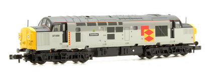 Pre-Owned Class 37/0 37068 'Grainflow' BR Railfreight Distribution Split Headcode Locomotive - DCC Fitted
