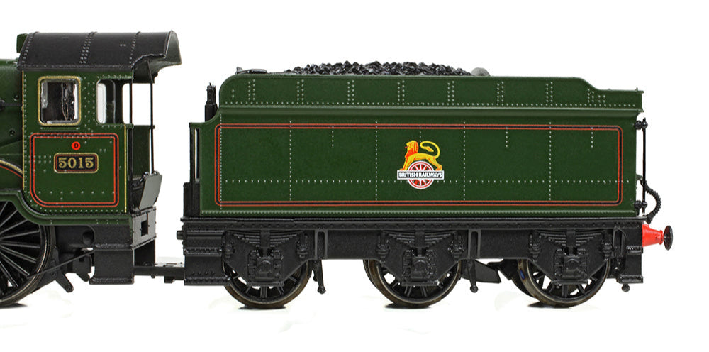 GWR 4073 'Castle' 5015 'Kingswear Castle' BR Lined Green (Early Emblem) Steam Locomotive