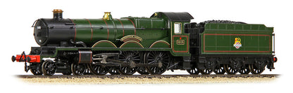 GWR 4073 'Castle' 5015 'Kingswear Castle' BR Lined Green (Early Emblem) Steam Locomotive