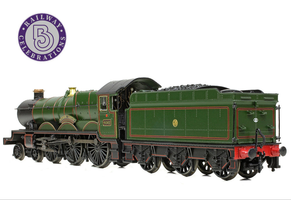 GWR 4073 'Castle' 4082 'Windsor Castle' GWR Lined Green (Shirtbutton) Steam Locomotive
